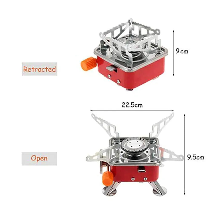 Portable mini gas stove