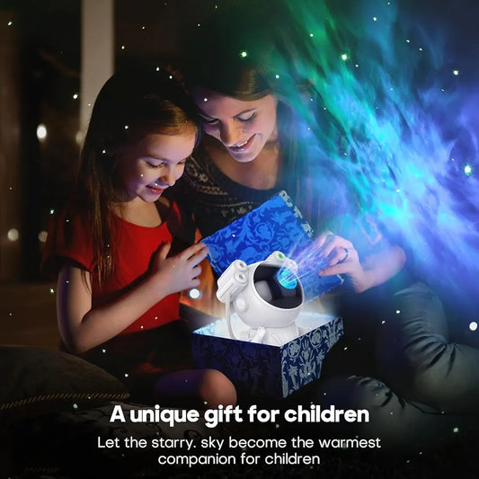 Astronaut Light Projector – 360° Galaxy Star Projector with Timer & Remote Control, Ideal for Bedroom Ceiling, Home Decor, and Parties (Corded Electric