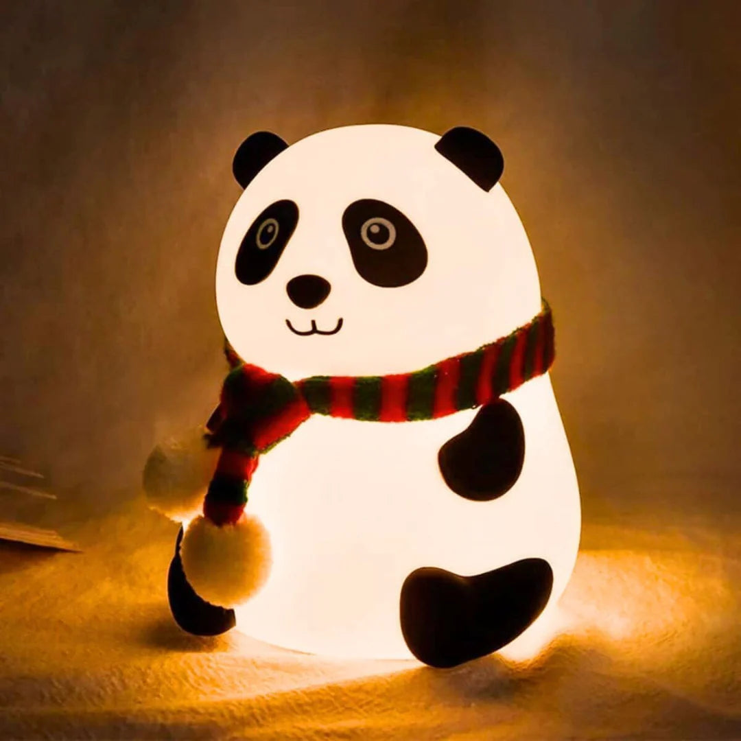 panda night light lamp