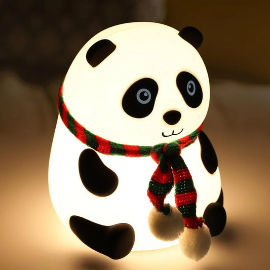 panda night light lamp