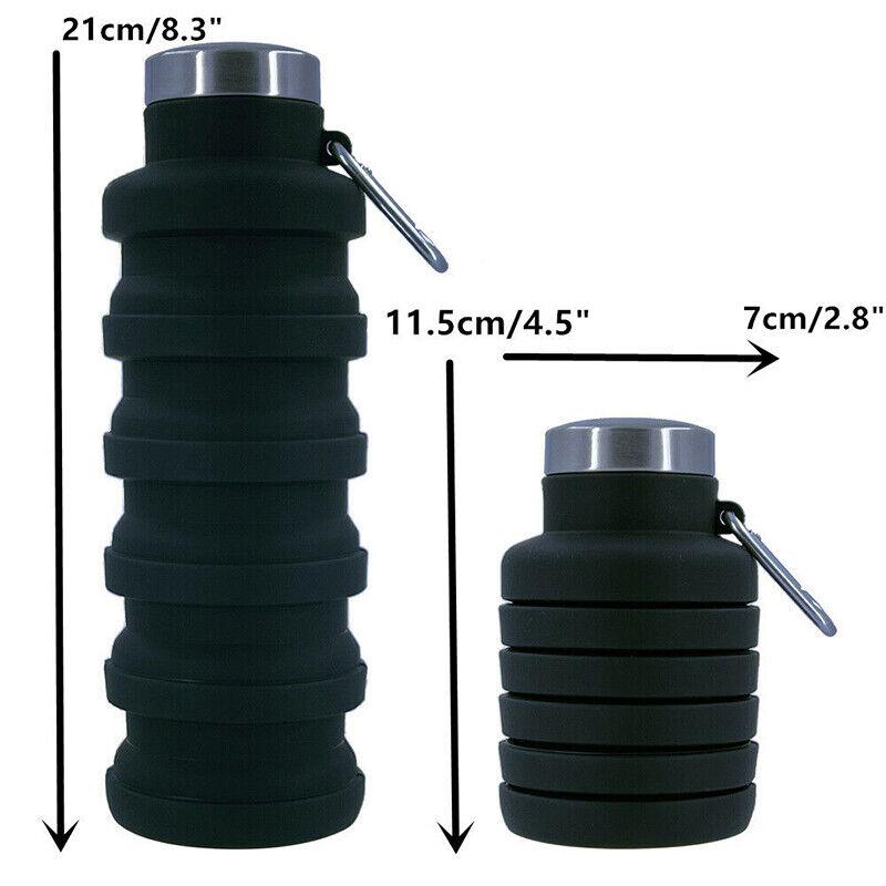 Foldable water bottle