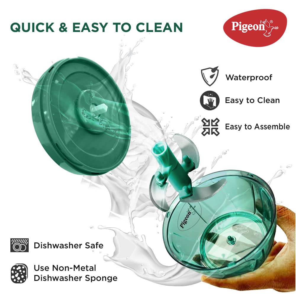 Mini handy and chopper with 3 blades for effortlessly chopping vegetables and fruits for your kitchen