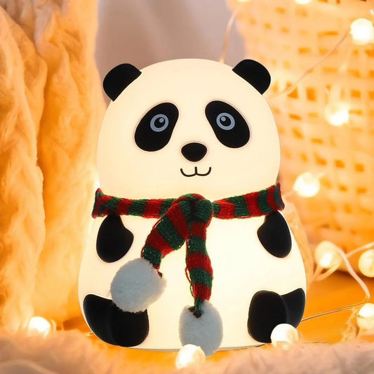 panda night light lamp